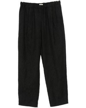 Apuntob Wool Trousers - Black