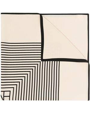 TOTEME Sciarpa Monogram - Nero