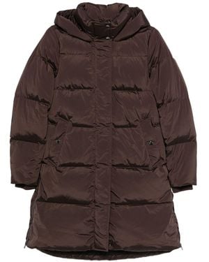 Woolrich Kelly Long Down Jacket - Brown