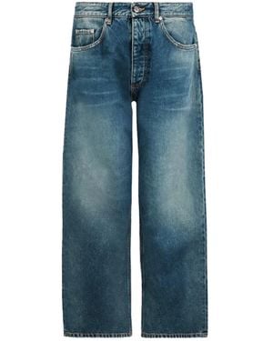 ICON DENIM Jill Aged Stone Jeans - Blue