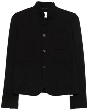 Circolo 1901 Cotton Slim Fit Jacket - Black