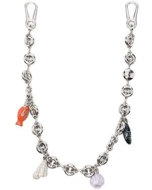 Loewe Charm A Catena Donut - Bianco