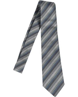 Missoni Silk Tie - Grey