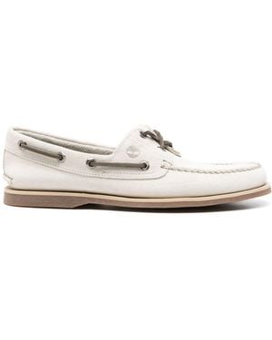 Timberland Classic Boat Shoes - White