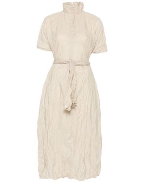 Daniela Gregis Cotton Midi Dress - Natural