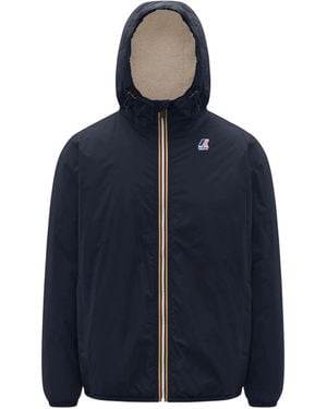 K-Way Le Vrai 4.0 Claude Orsetto Jacket - Blue