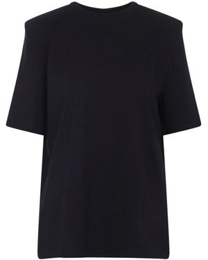 Frankie Shop Carrington Cotton T-Shirt - Black
