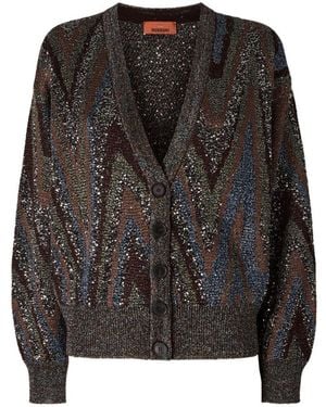 Missoni V-Necked Cardigan - Black
