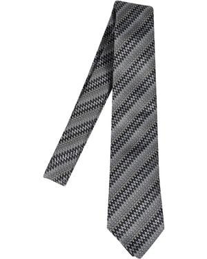 Missoni Silk Tie - Grey