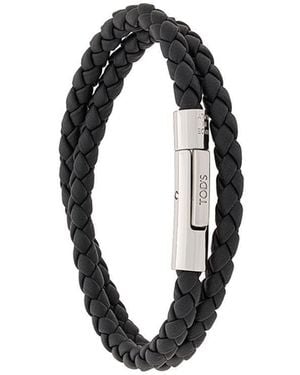 Tod's Bracelet With Logo - Black