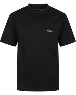 Massimo Osti Studio T-Shirt With Pocket - Black