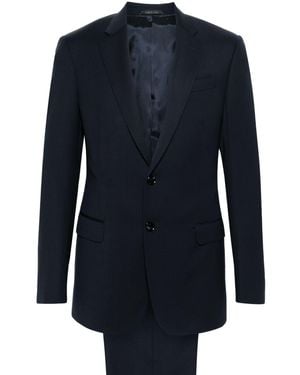 Giorgio Armani Virgin Wool Suit - Blue