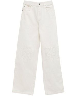 Loewe Jeans Baggy Anagram - Bianco