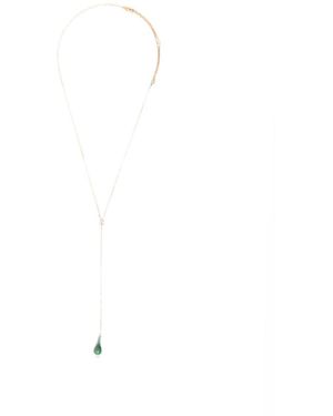 TOTEME Jade Drop Necklace - White