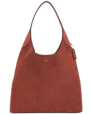 COACH Brooklyn 39 Leather Shoulder Bag - Red