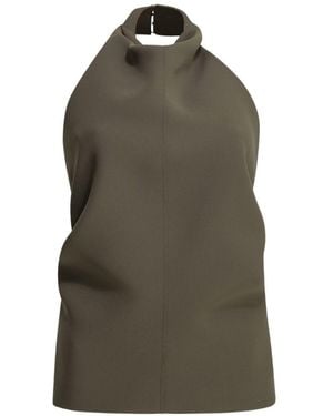 KHAITE Rone Halterneck Top - Green