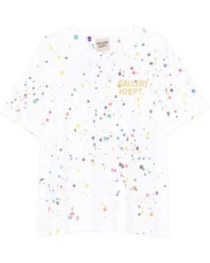 GALLERY DEPT. Multicoloured T-Shirt With Logo - White