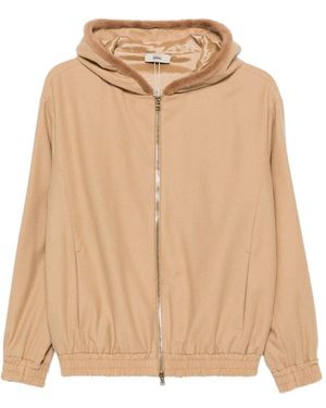 Herno Wool Blouson Jacket - Natural