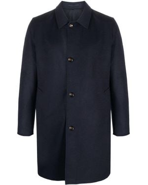 KIRED Peak Cashmere Coat - Blue