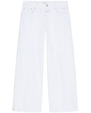 Closed Jayla Flared Denim Jeans - White