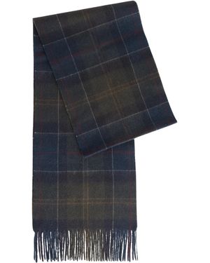 Barbour Sciarpa Tartan - Blu