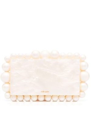 Cult Gaia Eos Clutch - Natural