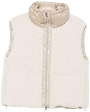 Herno Down Vest - Natural