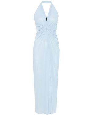 Fisico Long Dress - Blue