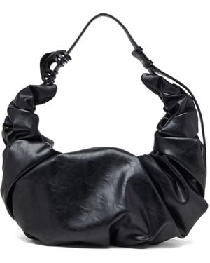 DIESEL Grab-D Large Shoulder Bag - Black