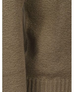 Drumohr Crew Neck Sweater - Green