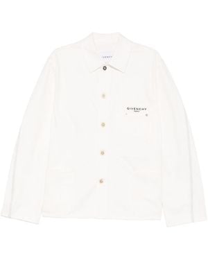 Givenchy Denim Cotton Jacket - White
