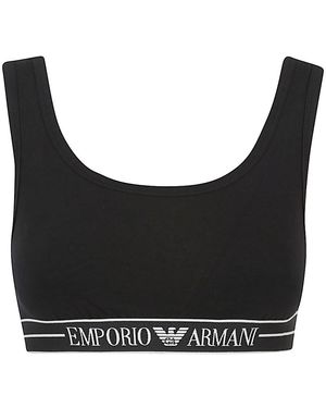 Emporio Armani Bralette Sportiva - Nero