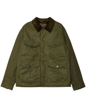 Filson Cotton Jacket With Pockets - Green