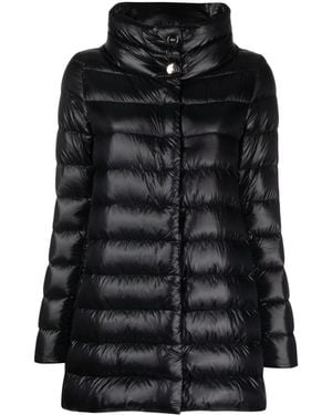 Herno Ameli Midi Down Jacket - Black