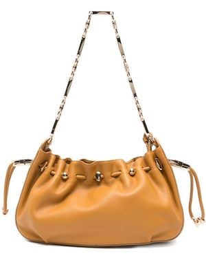 Zimmermann Halcyon Leather Clutch - Natural