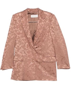 Dries Van Noten Bastis Single-Breasted Jacket - Pink