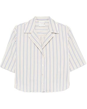 forte_forte Striped Shirt - White