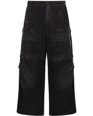 Balenciaga Cargo Trousers - Blue