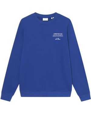 Les Deux Hoodie West Side - Blue