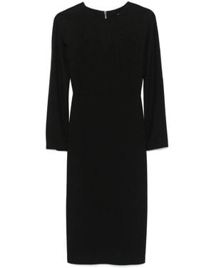 Semicouture Nina Midi Dress - Black