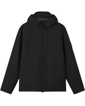 Stone Island Hooded Blouson Jacket - Black