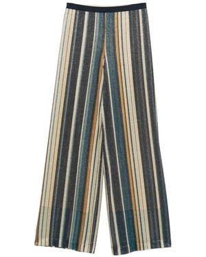 Siyu Zoe Wide-Leg Trousers - Green