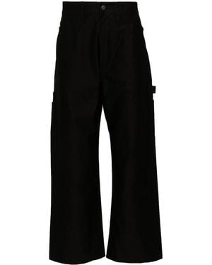 Junya Watanabe Logo Trousers - Black