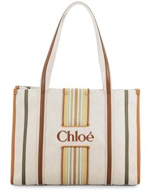 Chloé Borsa Tote - Bianco
