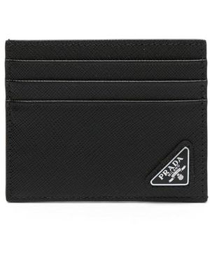 Prada Porta Carte Di Credito - Nero