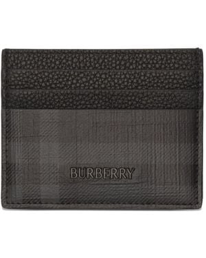 Burberry Portacarte Check - Nero
