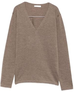 The Row Poesis Cashmere Sweater - Brown