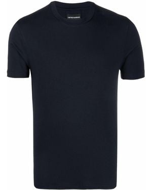 Emporio Armani Logo T-Shirt - Black