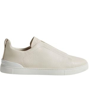 ZEGNA Triple Stitch Trainer - White