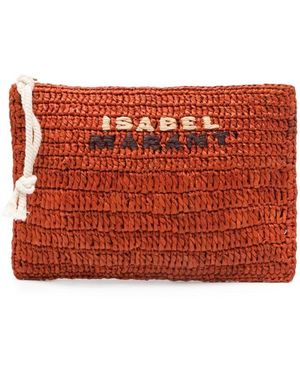 Isabel Marant Clutch Praia - Rosso